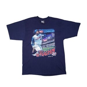 Vtg Anaheim LA Angels Mo Vaughn MLB T Shirt Men XL MO'LLENIUM Pro Player 2000